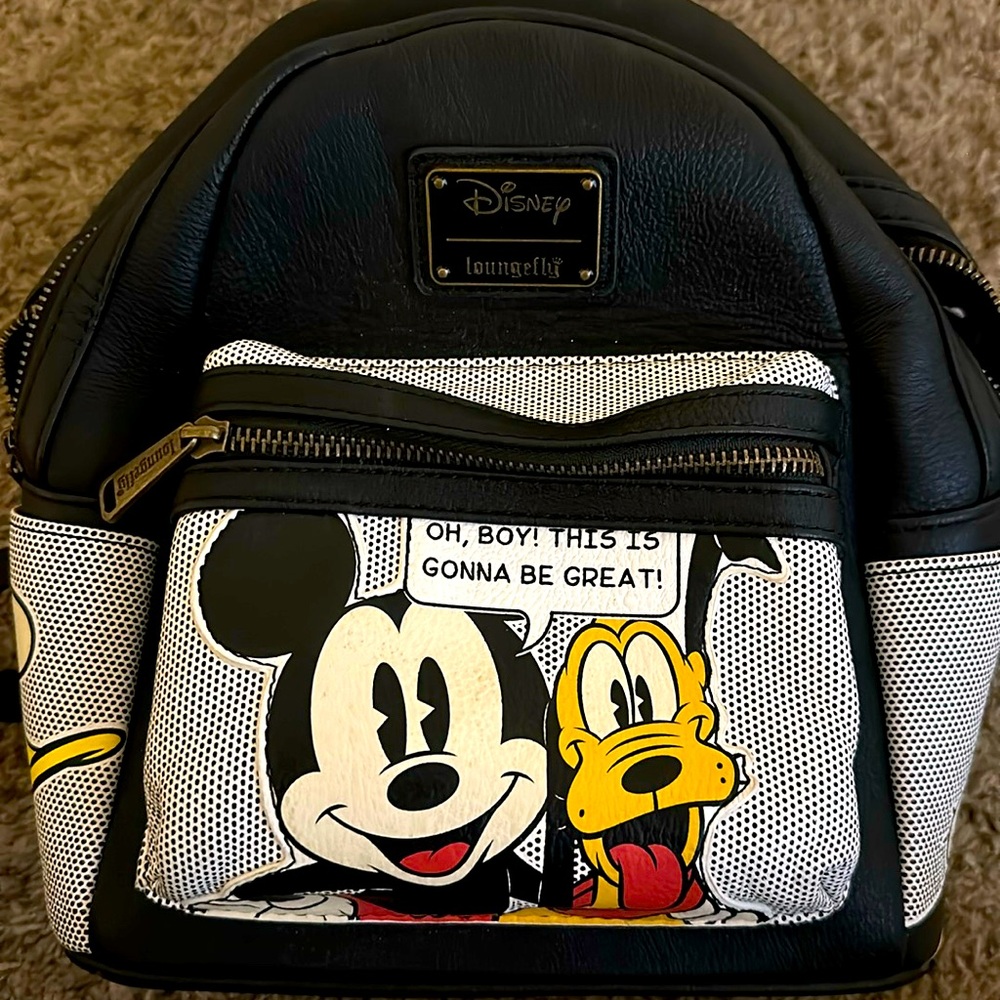 Mickey comic lounge fly backpack